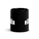 Black Glossy Mug "Inmate ZEC9:12"