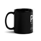 Black Glossy Mug "Prisoner Of Hope"