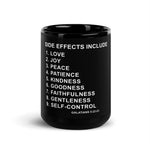 Black Glossy Mug "Side Effects"