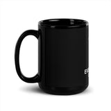 Black Glossy Mug "E2"