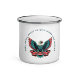 Enamel Mug "Those Who Wait"