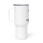 Travel mug with a handle "E2"