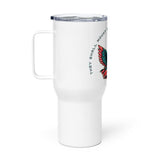 Travel mug with a handle "Those Who Wait"