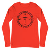 Unisex Long Sleeve "Compass" Tee