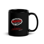 Black Glossy Mug "Dripped In The Blood"