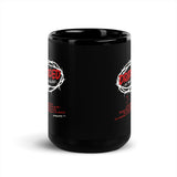 Black Glossy Mug "Dripped In The Blood"