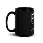 Black Glossy Mug "Prisoner Of Hope"