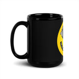 Black Glossy Mug "Joy Of The Lord"