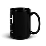 Black Glossy Mug "Prisoner Of Hope"