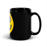 Black Glossy Mug "Joy Of The Lord"