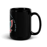 Black Glossy Mug "Those Who Wait"