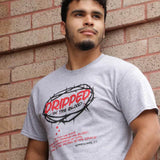 Unisex "Dripped In The Blood" Black Graphics T-Shirt