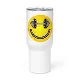 Travel mug with a handle "Joy Of The Lord"